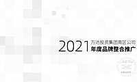 2021万达南区品牌2021年度整合推广【pdf】