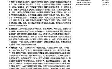 中部省份城投挖掘之皖鄂湘赣【pdf】