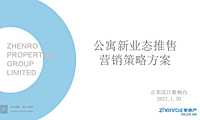 2021正荣滨江紫阙台公寓策略方案【pdf】