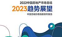 中指丨中国房地产2022年市场总结&2023年趋势展望【pdf】