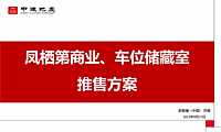 商业、车位储藏室推售方案【pdf】