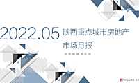 克而瑞2022年05月西安房地产市场研究月报【pdf】