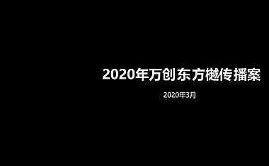 2020年大地与天空-万创东方樾传播案