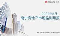 克而瑞2022年05月南宁房地产市场研究月报【pdf】