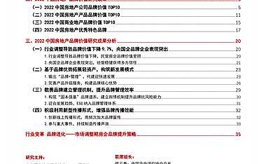 2022中国房地产品牌价值研究报告【pdf】