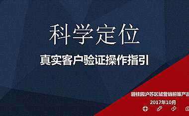 真实客户验证操作指引【pdf】