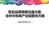 吉林市电商产业园整合方案297P【pdf】