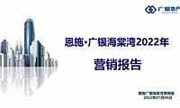 2022海棠湾营销工作计划方案【pptx】